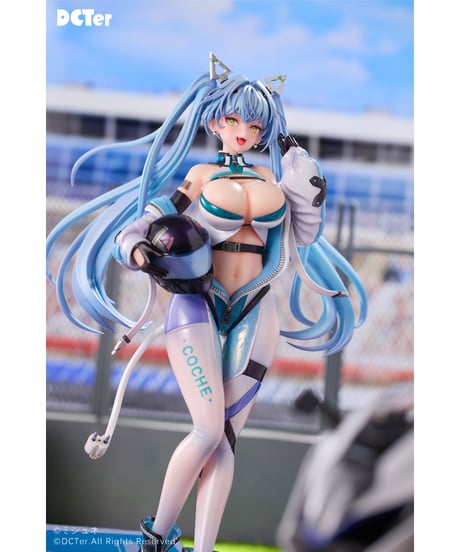 レーサーロボット - アイラ　1/7　塗装済み完成PVCフィギュア　[Shenzhen Mabell Animation Culture Development Co., Ltd.]