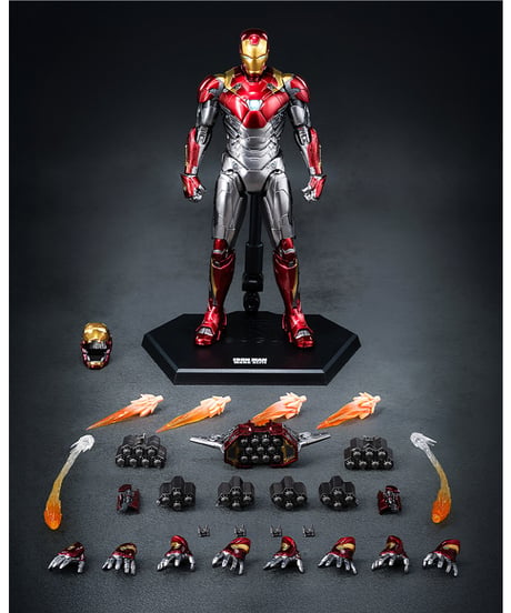 【予約】DLX アイアンマン・マーク47　スパイダーマン:ホームカミング　1/12　塗装済み可動フィギュア　［threezero］
