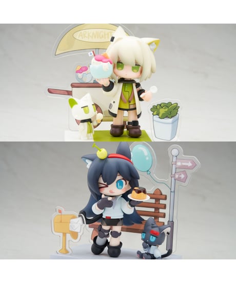 アークナイツ　デザートはいかがですか？ミニシリーズ　ブレイズ/ケルシー　全２種　装済み完成品フィギュア