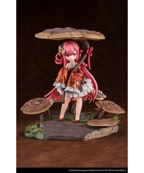マッシュルームガールズシリーズ No.5 マンネンタケ 1/1 完成品フィギュア