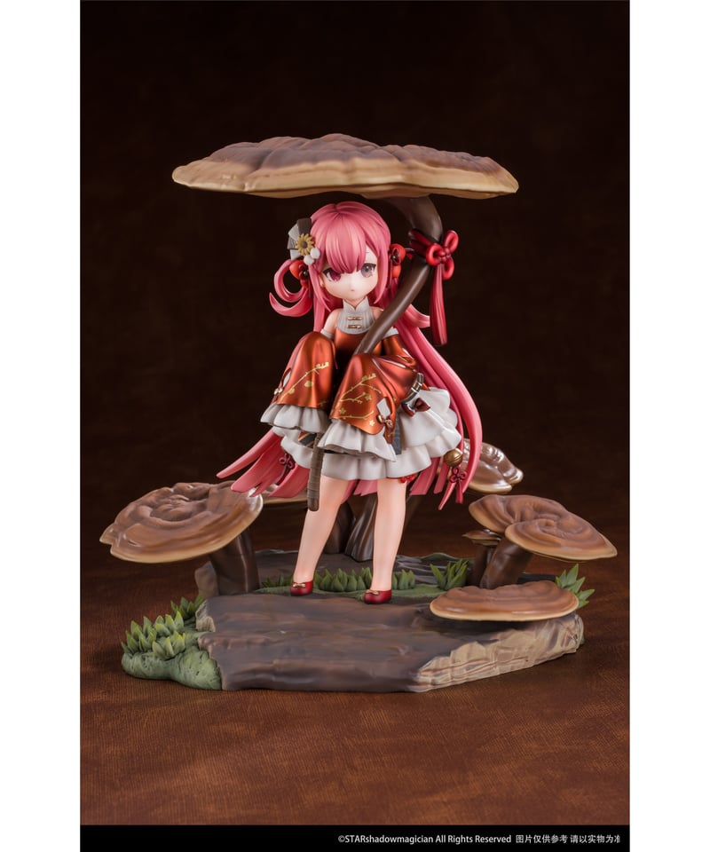 マッシュルームガールズシリーズ No.5 マンネンタケ 1/1 完成品