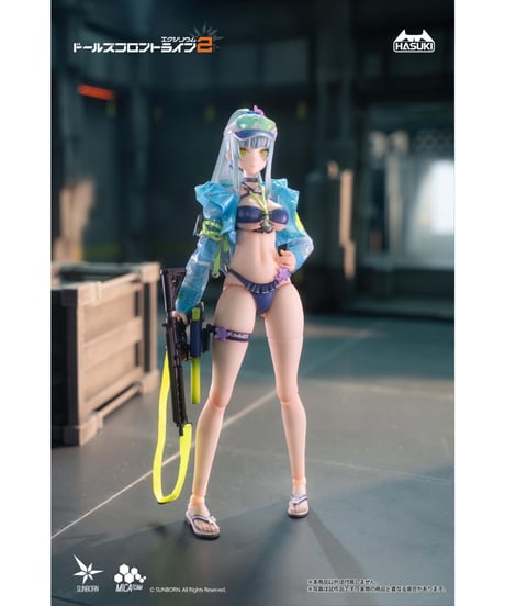 【予約】pocket art PA013 ドールズフロントライン2：エクシリウム クルカイ 蒼き軌跡Ver. 通常版 1/12 完成品アクションフィギュア　［HASUKI］