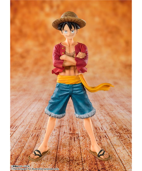 【送料無料】フィギュアーツZERO 麦わらのルフィ（再販版）　ワンピース　魚人島～パンクハザード編　［バンダイ］