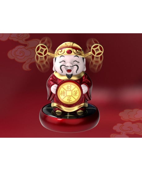 財運到来 財神様　塗装済み完成PVCフィギュア　［Shenzhen Mabell Animation Culture Development Co., Ltd.］