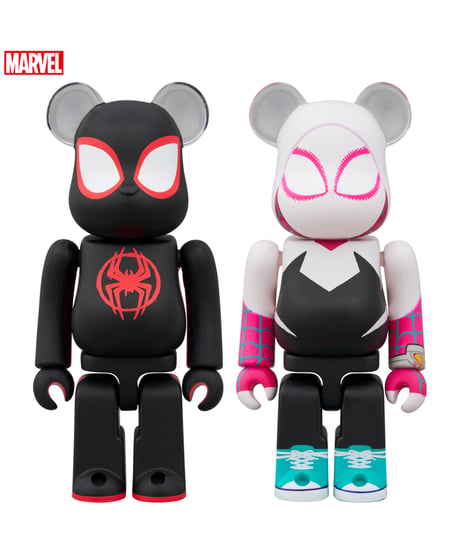BE＠RBRICK SPIDER-MAN(Miles Morales) & SPIDER-GWEN 2PCS SET