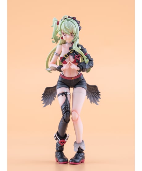 【予約】魔音天使・星川猫猫 1/12 完成品アクションフィギュア 緑髪Ver.　［次元具象(EXSSRION)］