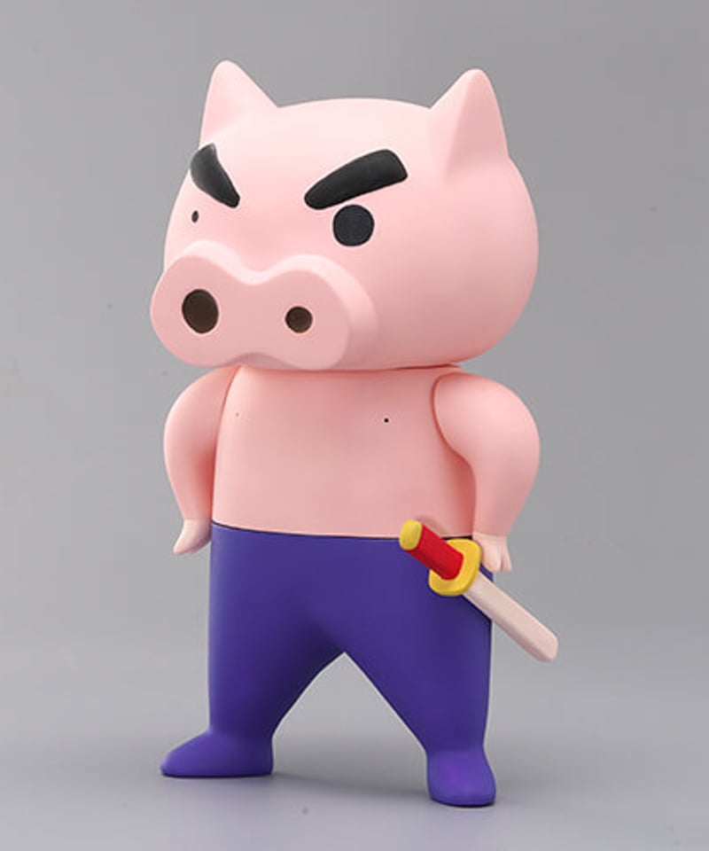 クレヨンしんちゃん ぶりぶりざえもん パンクドランカーズ ソフビ 装備付き クレヨンしんちゃん ソフビコレクション 🐽ぶりぶりざえもん