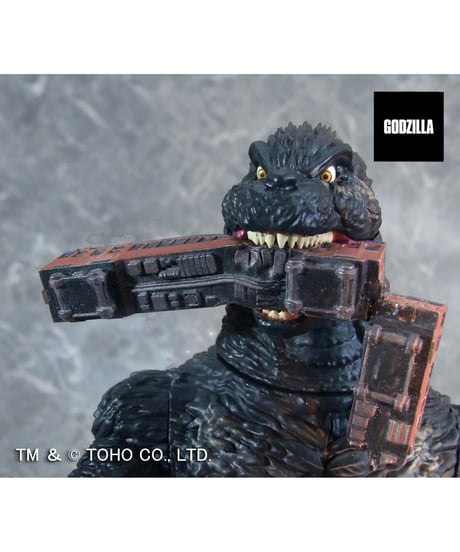 Gザウルス　シリーズ　ゴジラ（2023） 電車咬撃Ver.　塗装済み完成品　[プレックス]