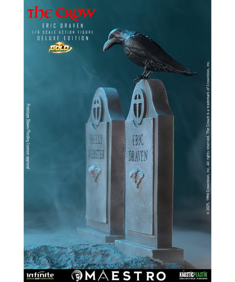 【予約】クロウ 飛翔伝説/ エリック・ドレイヴン 1/6 アクションフィギュア DX GOLD EDITION　［インフィニティスタチュー］
