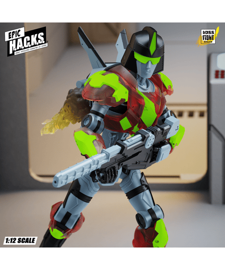 【予約】エピック H.A.C.K.S./ CGT コンバット・ドローン: アジャイル・バトル・ロボット 1/12 アクションフィギュア　［ボスファイトスタジオ］