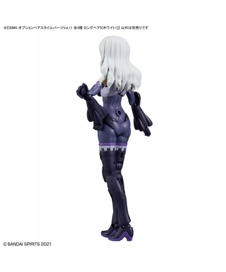 【送料無料】30MS オプションヘアスタイルパーツVol.11 全4種　プラモデル　［バンダイ］