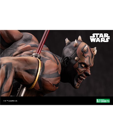 ARTFX ダース・モール ナイトブラザー　スター・ウォーズ／ファントム・メナス　1/7スケール　PVC塗装済み簡易組立キット
