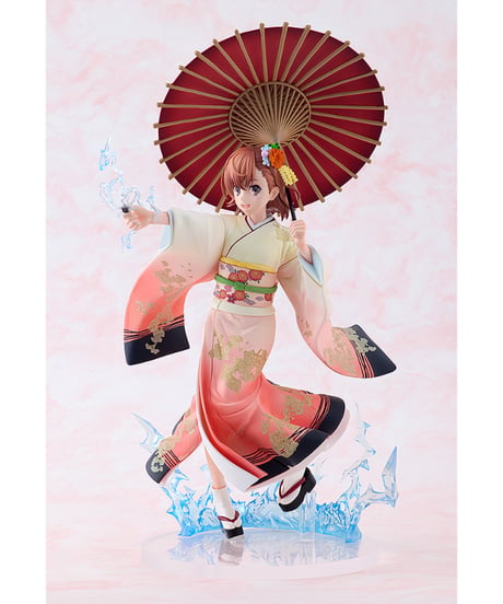 御坂美琴 振袖ver.　1/7スケール　塗装済み完成品　とある科学の超電磁砲T　［ＫＡＤＯＫＡＷＡ］