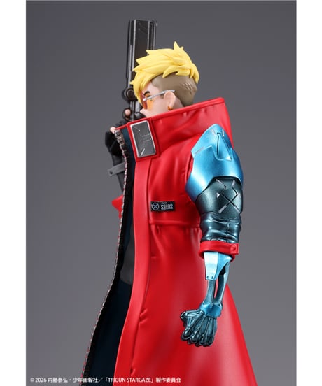 OSHI WORKS ヴァッシュ・ザ・スタンピード TRIGUN STAMPEDE　1/7スケール　PVC塗装済み完成品　［コトブキヤ］