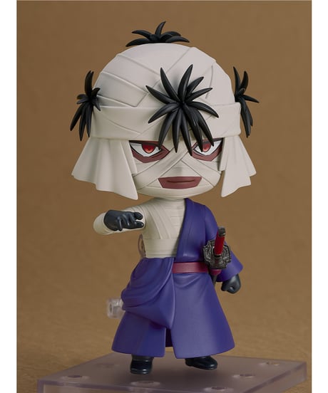 ねんどろいど 志々雄真実　塗装済み可動フィギュア　るろうに剣心 -明治剣客浪漫譚-　［グッドスマイルカンパニー］