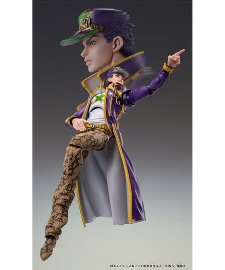 超像可動『ジョジョの奇妙な冒険 第6部 ストーンオーシャン』「空条承太郎」　塗装済み可動フィギュア