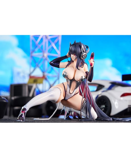 【予約】アズールレーン ストラスブール 謡精舞うサーキットVer.　1/7スケール　塗装済み完成品　［APEX-TOYS］