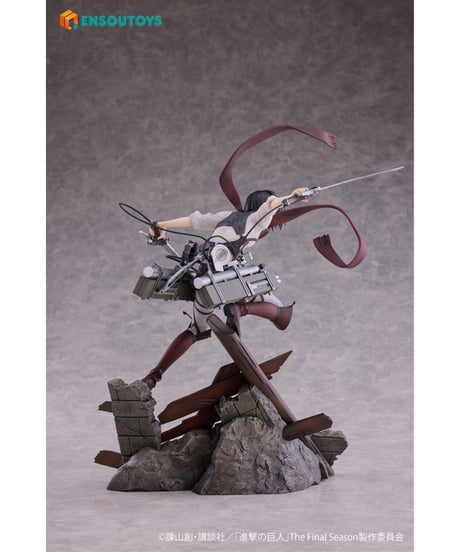 【予約】進撃の巨人 ミカサ・アッカーマン 1/7 完成品フィギュア 特典版　［ENSOUTOYS］