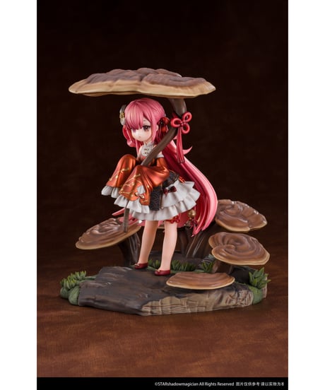 マッシュルームガールズシリーズ No.5 マンネンタケ 1/1 完成品フィギュア