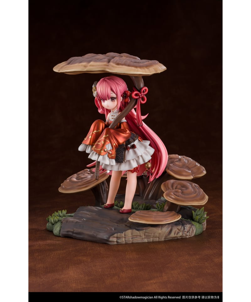 マッシュルームガールズシリーズ No.5 マンネンタケ 1/1 フィギュア マッシュルームガールズシリーズ No.5 マンネンタケ 1/1 完成品