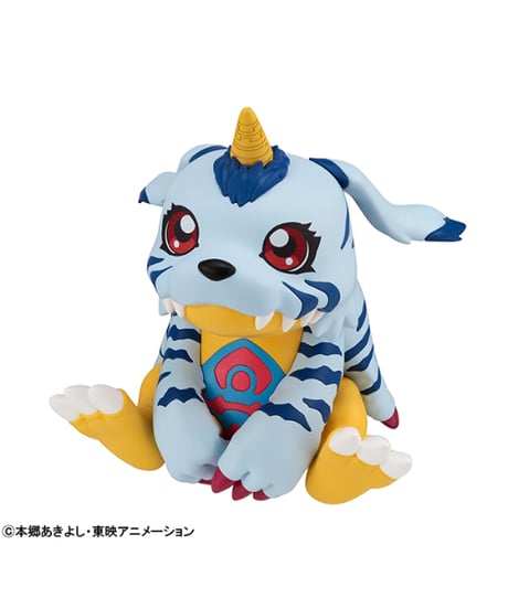 るかっぷ デジモンアドベンチャー ガブモン（再販）　彩色済みフィギュア