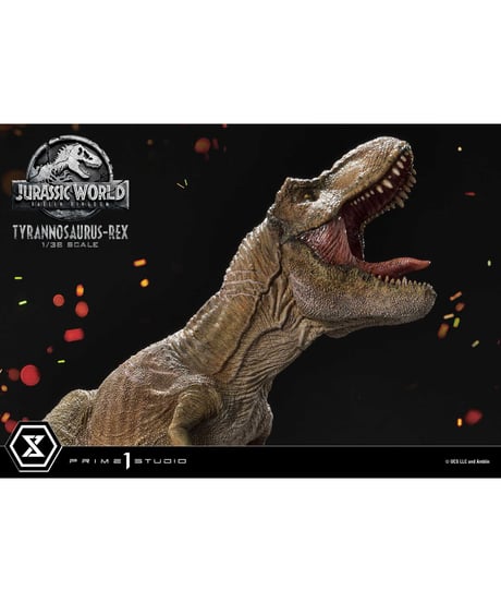 【予約】プライムコレクタブルフィギュア ジュラシック・ワールド：炎の王国 T-REX　1/38 スケール　［プライム１スタジオ］