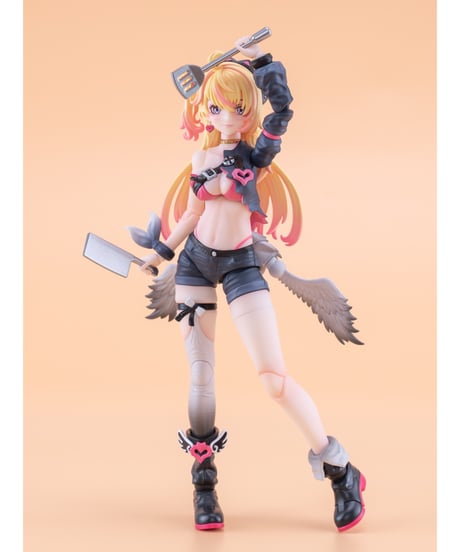 【予約】魔音天使・星川猫猫 1/12 完成品アクションフィギュア 黄髪Ver.　［次元具象(EXSSRION)］