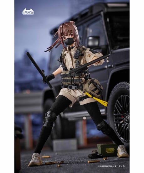 pocket artシリーズ PA006 セキュリティ 冷泉緋世 1/12スケール　 塗装済み完成品アクションフィギュア