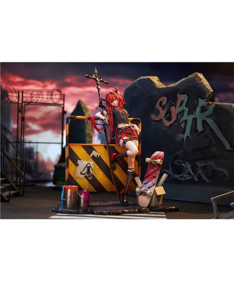 スルト 自由//失效 VER.　1/7スケールフィギュア　プラスチック製 塗装済み完成品【アークナイツ】