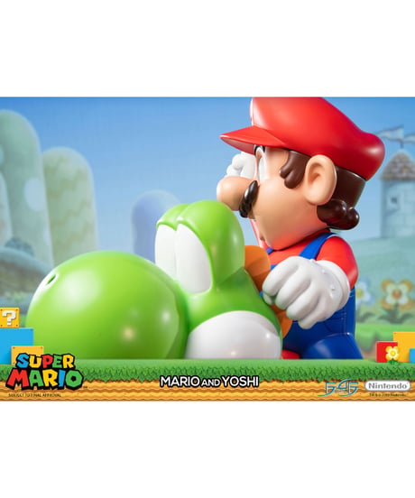 【予約】スーパーマリオシリーズ/ マリオ＆ヨッシー スタチュー　［ファースト4フィギュア］