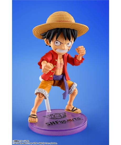 【送料無料】ワンピース ワールドコレクタブルフィギュア×S.H.Figuarts モンキー・D・ルフィ