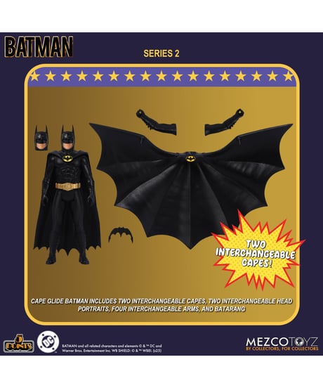 【予約】5ポイント/ バットマン 1989: 3.75インチ アクションフィギュア シリーズ2 3種セット　［メズコトイズ］
