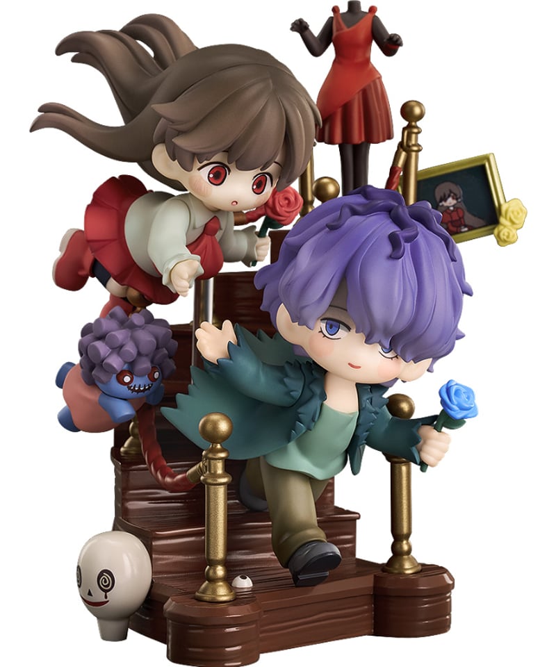 Ib デフォルメフィギュア イヴ&ギャリー プラスチック製塗装済み完成品