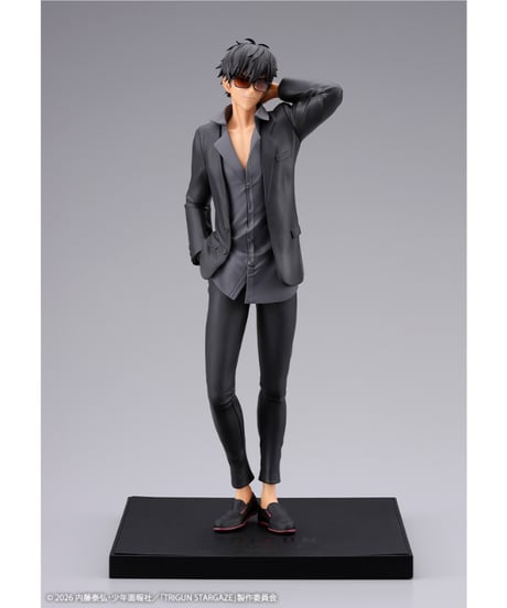 【予約】OSHI WORKS ニコラス・D・ウルフウッド TRIGUN STAMPEDE　1/8　PVC塗装済み完成品　［コトブキヤ］
