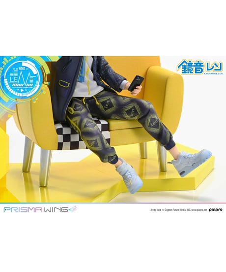 【予約】PRISMA WING ピアプロキャラクターズ  鏡音レン ""Art by lack""   1/7スケール完成品フィギュア　［プライム１スタジオ］