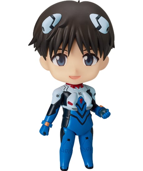 ねんどろいど 碇シンジ プラグスーツVer.　塗装済み可動フィギュア　ヱヴァンゲリヲン新劇場版　［グッドスマイルカンパニー］