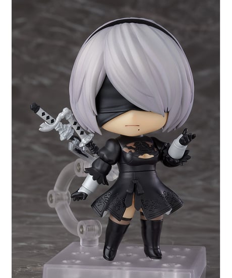 ねんどろいど NieR:Automata 2B（ヨルハ二号B型）/9S（ヨルハ九号S型）/A2（ヨルハA型二号）　全３種　塗装済み可動フィギュア　［スクウェア・エニックス］