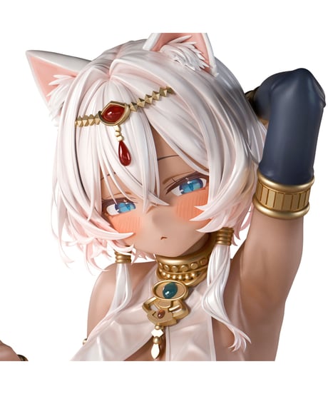褐色猫娘 マウ 1/4スケール塗装済み完成品フィギュア　［Bfull FOTS JAPAN］