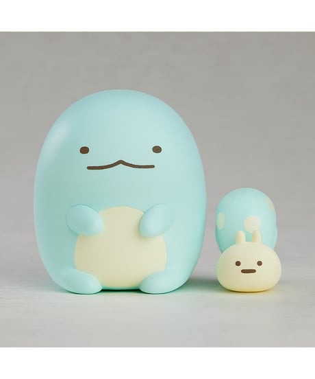 すみっコぐらし　ねんどろいど とかげ と にせつむり　塗装済み可動フィギュア