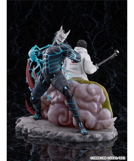 【予約】怪獣８号&日比野カフカ　1/7スケール　PVC製塗装済み完成品　［CyberZ］