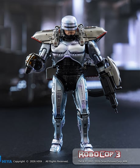 【予約】HIYA エクスクイジット・スーパーシリーズ1/12スケール 『ロボコップ3』 ロボコップ アクションフィギュア　[HIYA TOYS]
