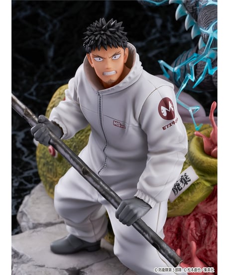 【予約】怪獣８号&日比野カフカ　1/7スケール　PVC製塗装済み完成品　［CyberZ］