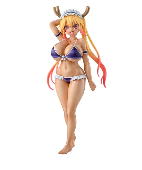 トール ビキニスタイル 日焼けver.　小林さんちのメイドラゴン　1/7スケール　塗装済み完成品　［Q-Six］