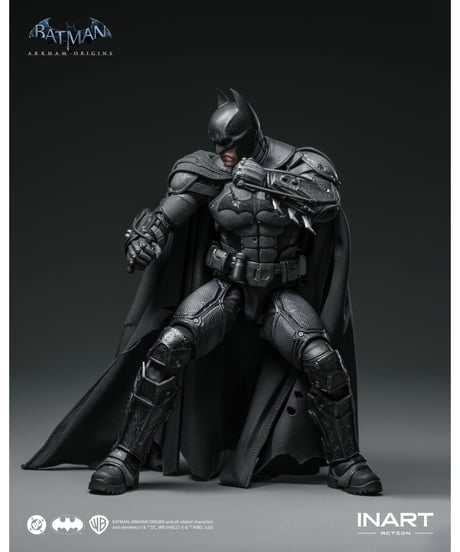 【予約】バットマン（バットマン：アーカム・ビギンズ）バトルダメージ ver. アクションフィギュア　［INART］