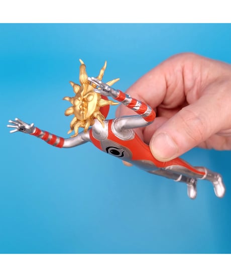「タローマン」ベンダブルアクションフィギュア【再生産】 　彩色済み完成品フィギュア　大長編タローマン 万博大爆発　［海洋堂高知］