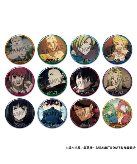 SAKAMOTO DAYS 缶バッジコレクション vol.2　50個入り1BOX　[ホビーストック]