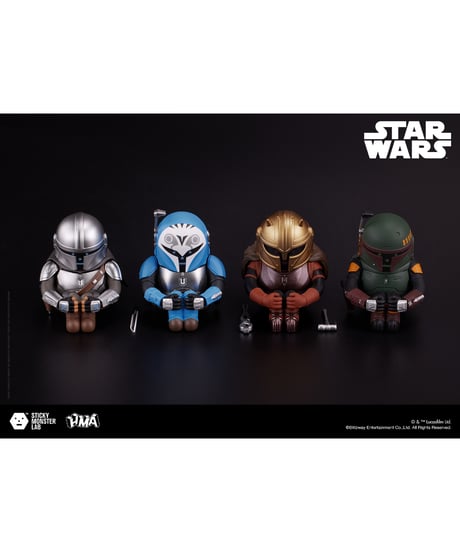 【予約】SML MINI-FIGURE BLIND BOX STAR WARS SERIES 02 'THE MANDALORIAN' 　6個入り1BOX　［BLITZWAY JAPAN］