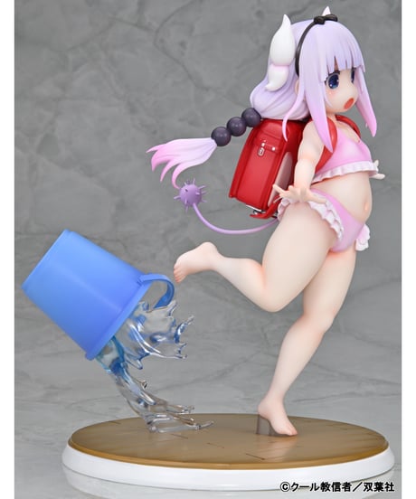 カンナカムイ　おうちでワクワク水着Ver.　小林さんちのメイドラゴン　1/6スケール塗装済完成品