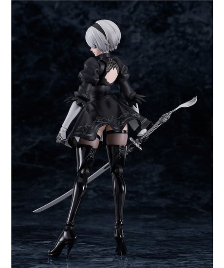 NieR:Automata Ver1.1a　figma 2B（ヨルハ二号B型）　塗装済み可動フィギュア