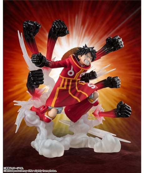 フィギュアーツZERO ［超激戦］モンキー・D・ルフィ -ゴムゴムの鷹銃乱打-　ワンピース　［バンダイ］